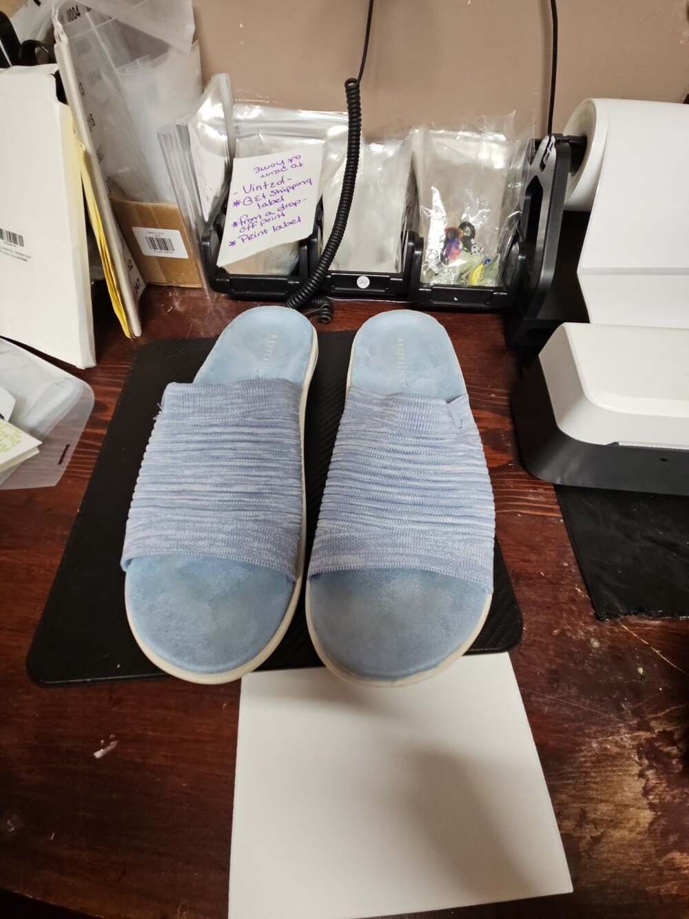 Revitalign Slide Sandal Blue